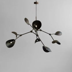 Люстра 101 Copenhagen Stingray Chandelier, Grande, Burned Black (5m), черный