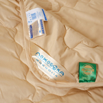 Одеяло ЛЕЖЕБОКА Монголия 172х205 из шерсти монгольского верблюда всесезонное, 3973-172