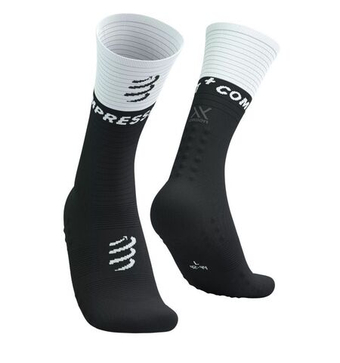 Теннисные носки Compressport Mid Compression v2.0 1P - black/white