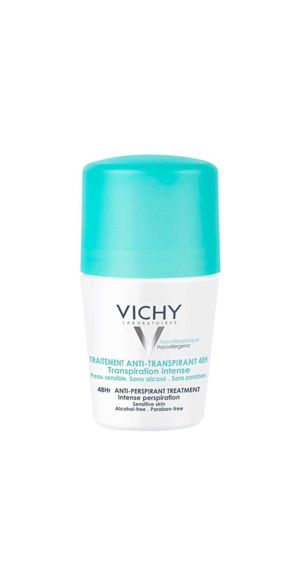 Vichy Deodorant 48h - шариковый антиперспирант против повышенной потливости /  48h 50  ml  / GTIN 3337871320300