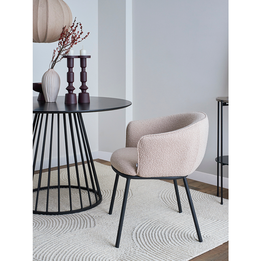 Стул Bergenson Bjorn Paal, букле, бежевый