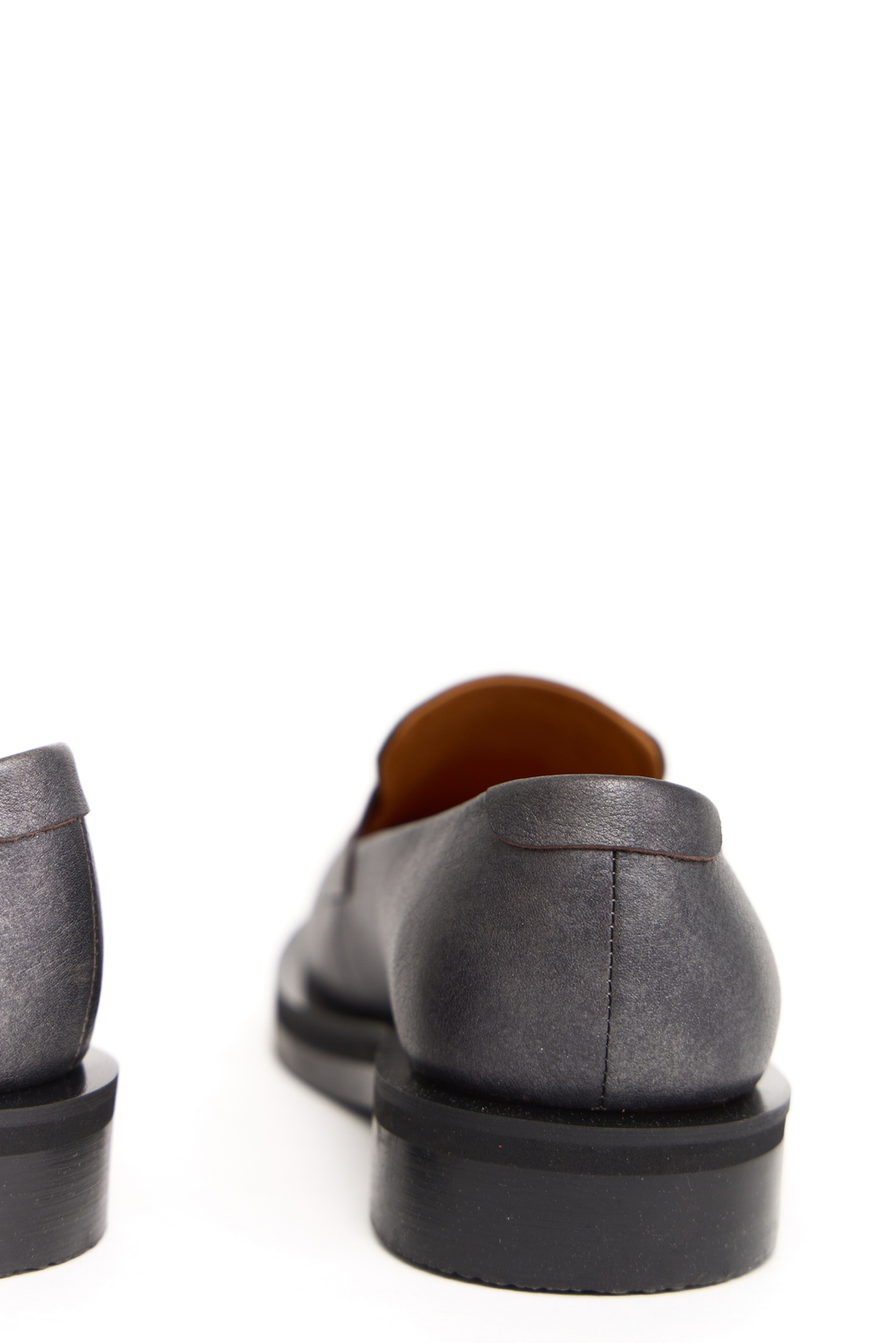 LOAFERS Gray metallic