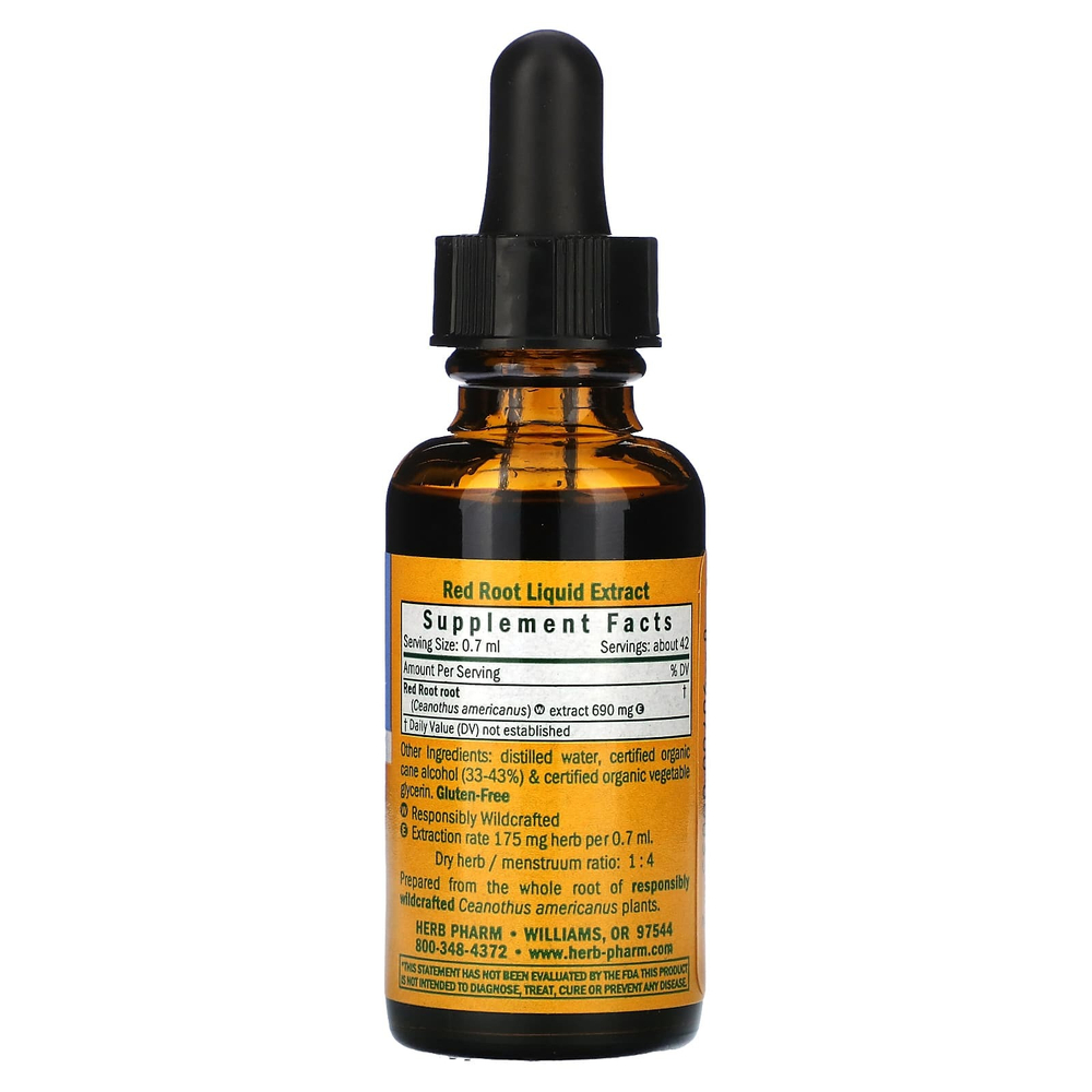 Herb Pharm, красный корень, 30 мл (1 жидк. унция)