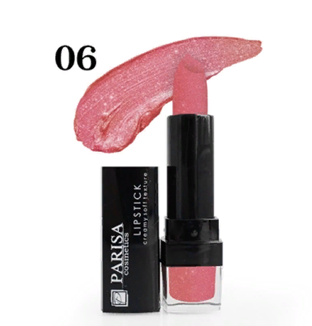 Parisa Помада для губ Soft Texture, L-07, тон №06