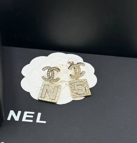 Серьги CHANEL