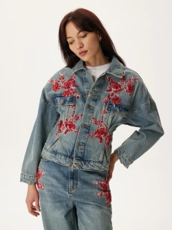 Жакет джинсовый АУРА, синий
