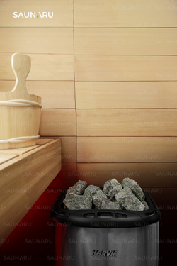 SAUNARU Камни для сауны Жадеит колотый PREMIUM, фракция до 100 мм, ведро 15 кг, артикул SSB15-JC