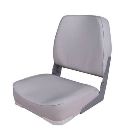 Сиденье раскл. мягкое белое в лодку