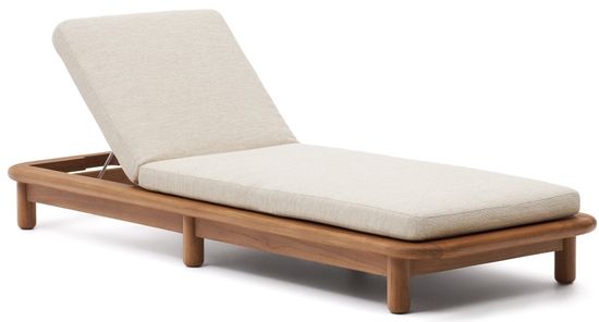 Шезлонг Turqueta из массива тикового дерева Испания La Forma