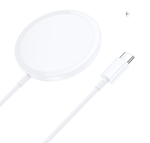 Зарядное устройство беспроводное HOCO CW52 Magsafe 15W 2A, Type-C White