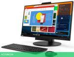 Монитор Lenovo ThinkCentre Tiny-In-One 27 черный (11JHRAT1EU)
