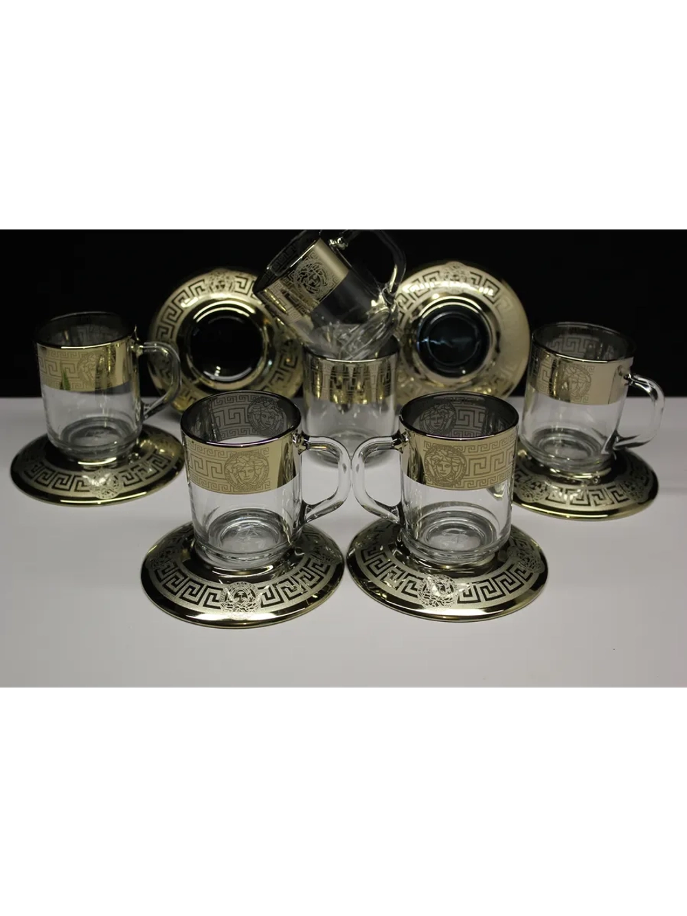 Чайный сервиз на 6 персон "Версаче"