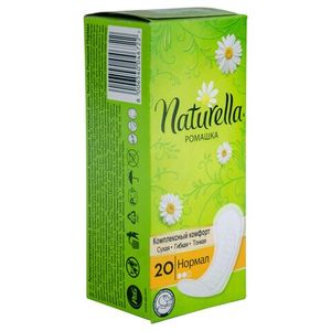 Прокладки ежедневные Naturella Ромашка Нормал 2 капли 20 шт/уп