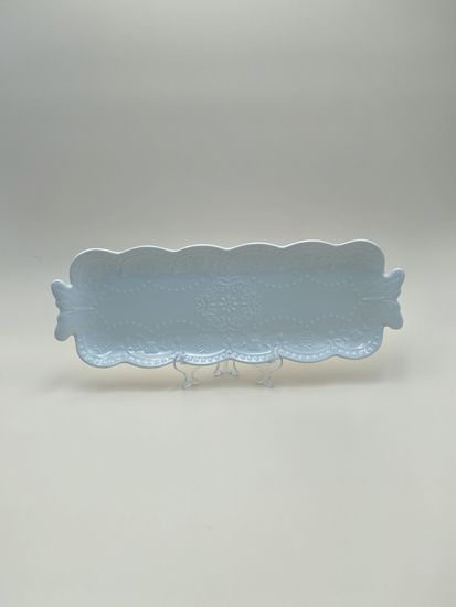 Блюдо сервировочное прямоугольное 35х13х2,5 см.