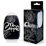 Белый нереалистичный мастурбатор 15см в форме бутона цветка Bior Toys Sexy Friend Flower Chloris SF-70280