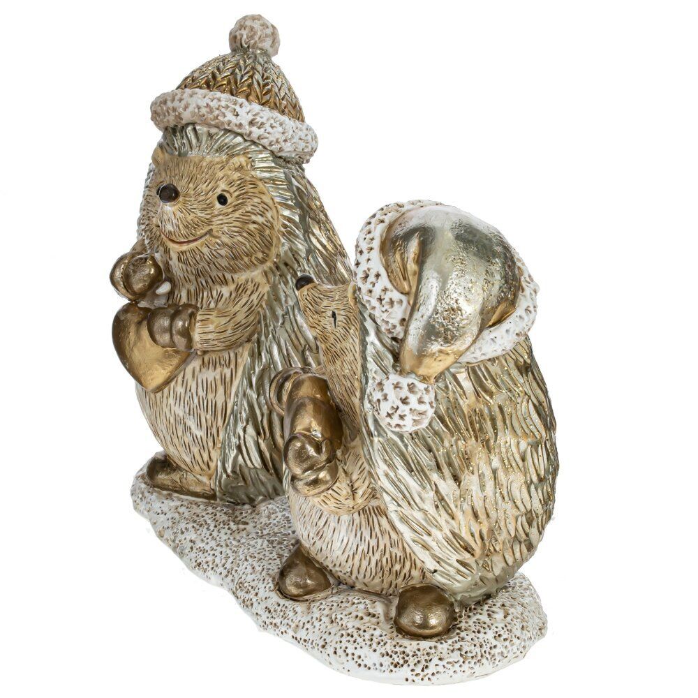 GAEM Фигурка декоративная "Ёжики", L12,5 W5 H9 см