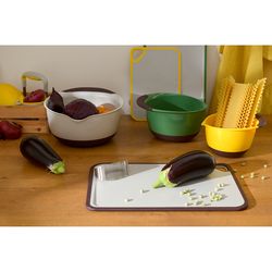 Пресс для чеснока Vegard, 10,7 см, светло-серый