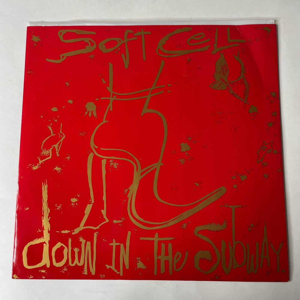 Винтажная виниловая пластинка EP Soft Cell Down In The Subway (Англия 1984) Maxi Single, 45 RPM