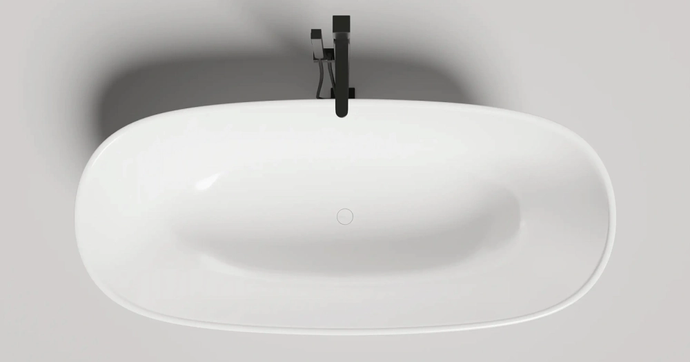 Ванна GRECA IN 180x80RAL матовая покраска по RAL полностью