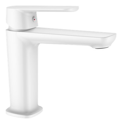 073513-F Смеситель од. для раковины (БЕЛЫЙ) ViEiR (10/1шт)