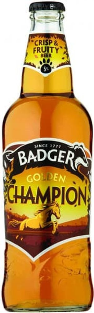 Badger Golden Champion 0.5 л. - cтекло(12 шт.)