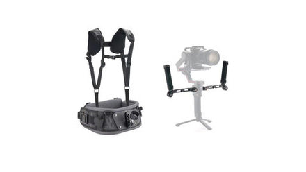 Двуручный хват Tilta облегченный с разгрузкой для DJI серии RS (GSS-T04-DHB2)