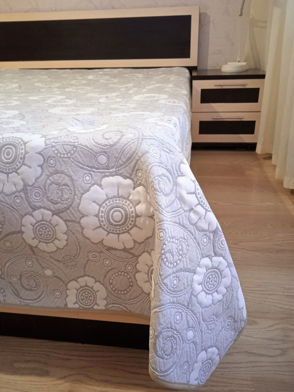 Покрывало жаккардовое двухстороннее Нежность 346-18 евро (240х200)