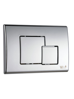 Кнопка нажимная для инсталляции WeltWasser  WW MARBERG 507 SE  10000005953  Квадратная