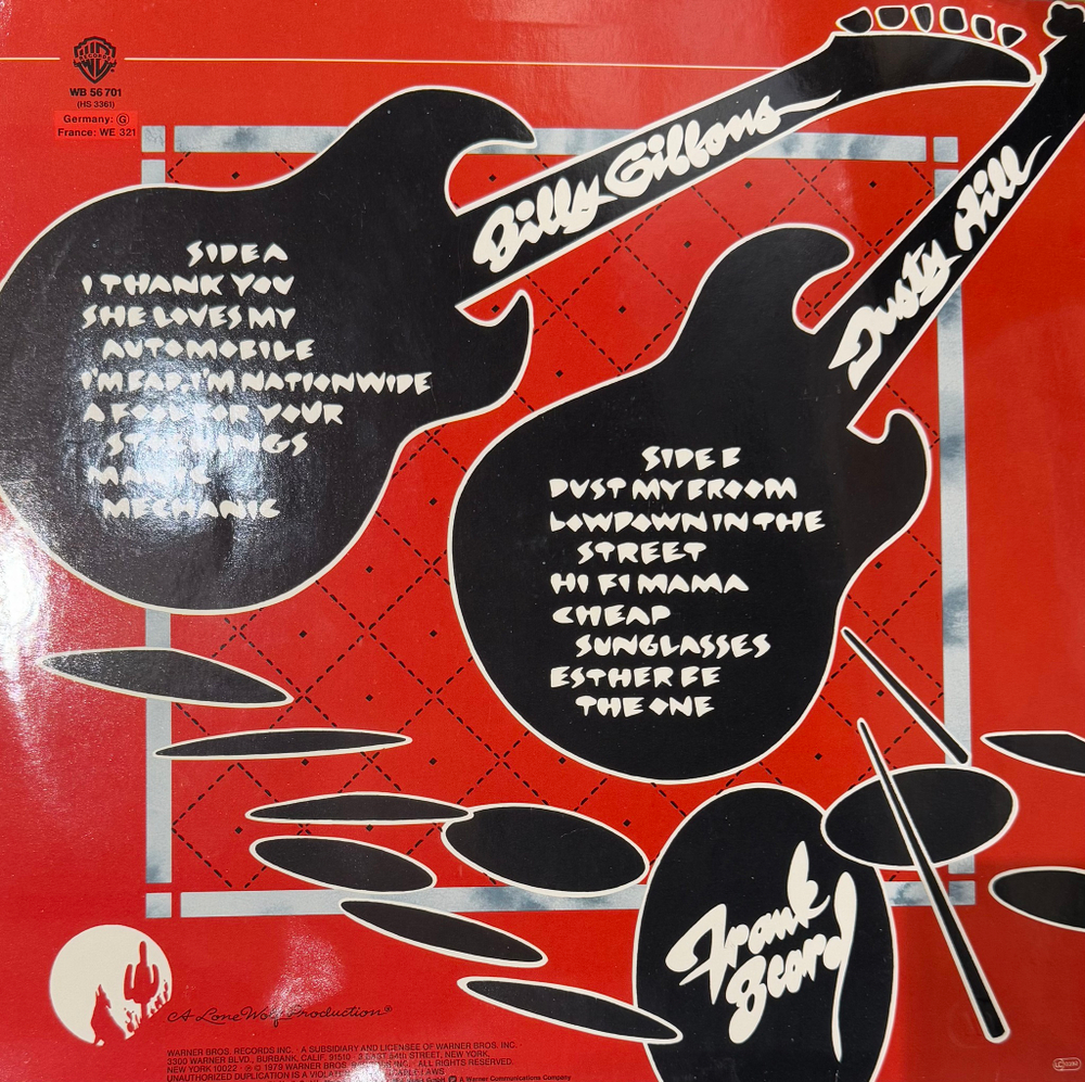 Виниловая пластинка ZZ Top ‎– Degüello LP