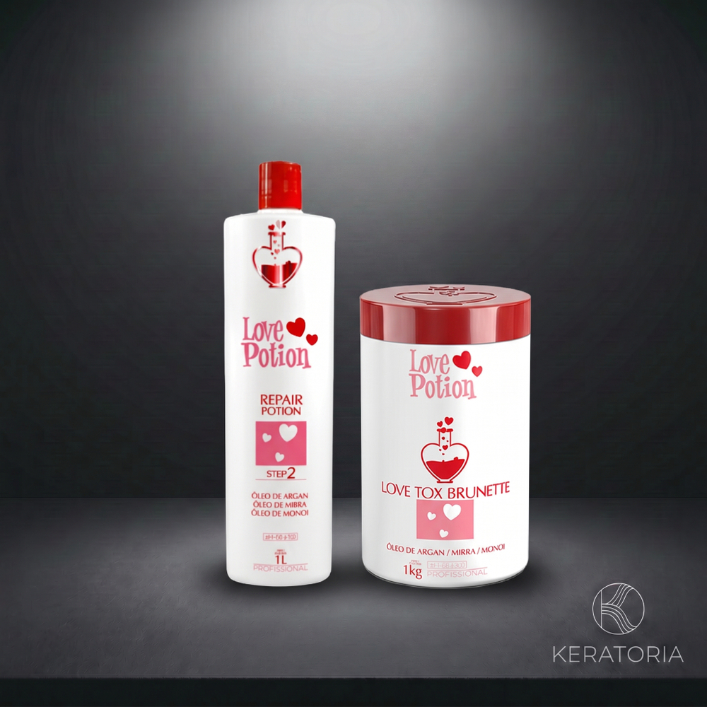 Комплект LOVE POTION LoveTox 1000 мл + Кератин Repair 1000 мл