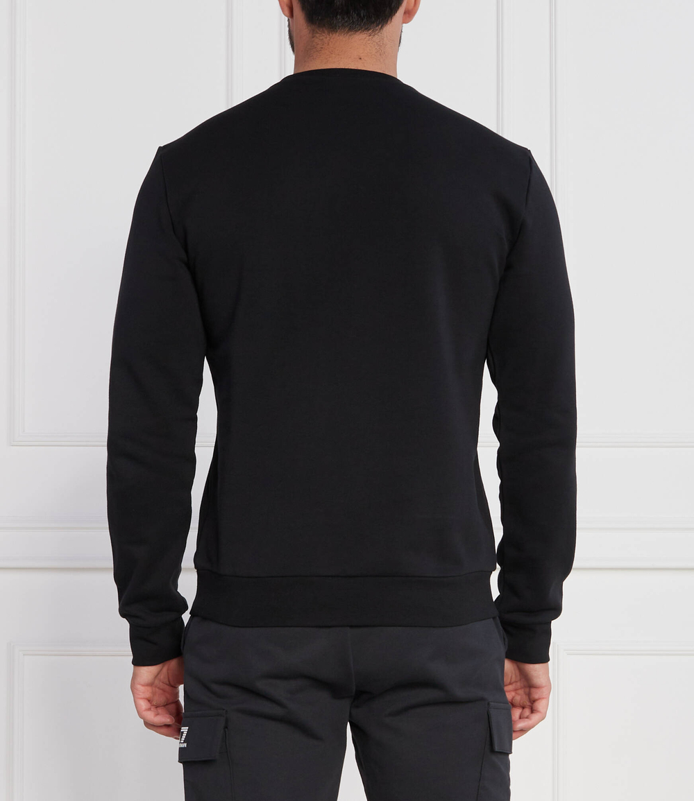 Худи EA7 - черный(6RPM08 PJSHZ)