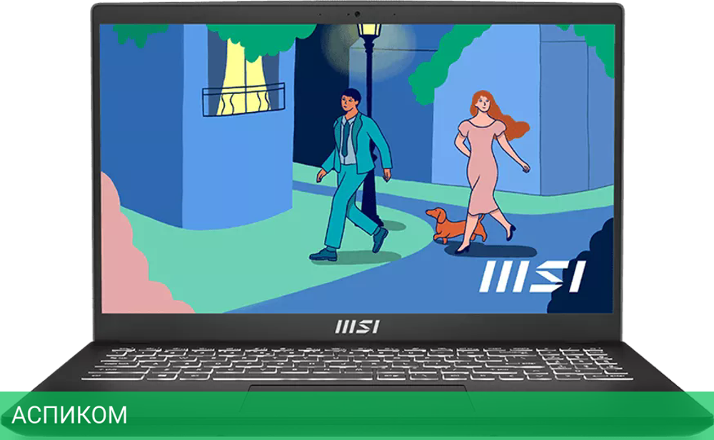 Ноутбук MSI Modern 15 B12HW-002XRU