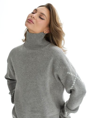 Костюм трикотажный темно-серого цвета