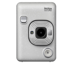 Фотоаппарат моментальной печати Fujifilm Instax mini LiPlay белый, с чехлом и ремешком