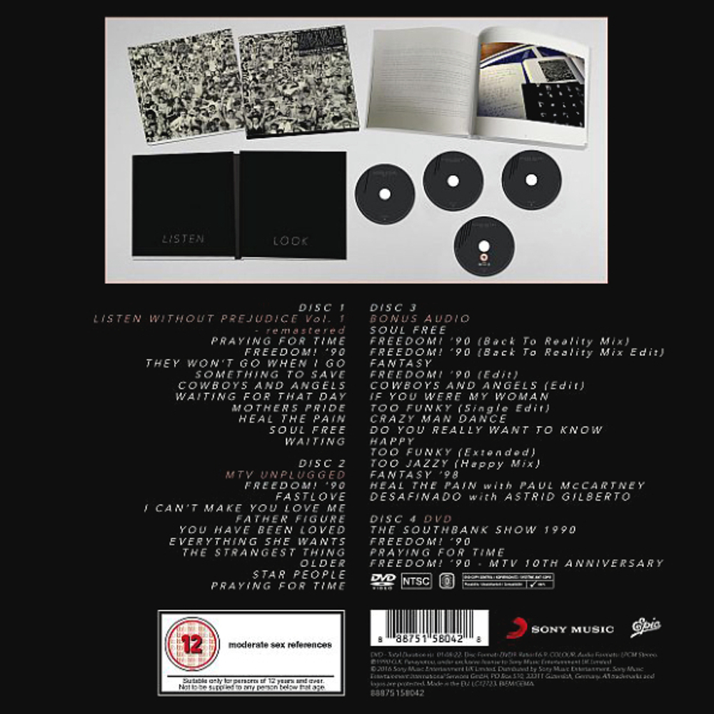 George Michael / Listen Without Prejudice Vol. 1 (25 Anniversary Edition)(3CD+DVD)