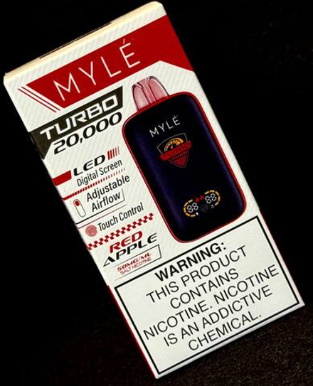 Парогенератор одноразовый Myle Turbo 20000 затяжек
