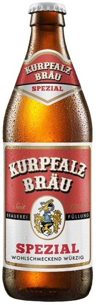 Пиво Курпфальц Брой Специаль / Kurpfalz Brau Spezial 0.5 - стекло