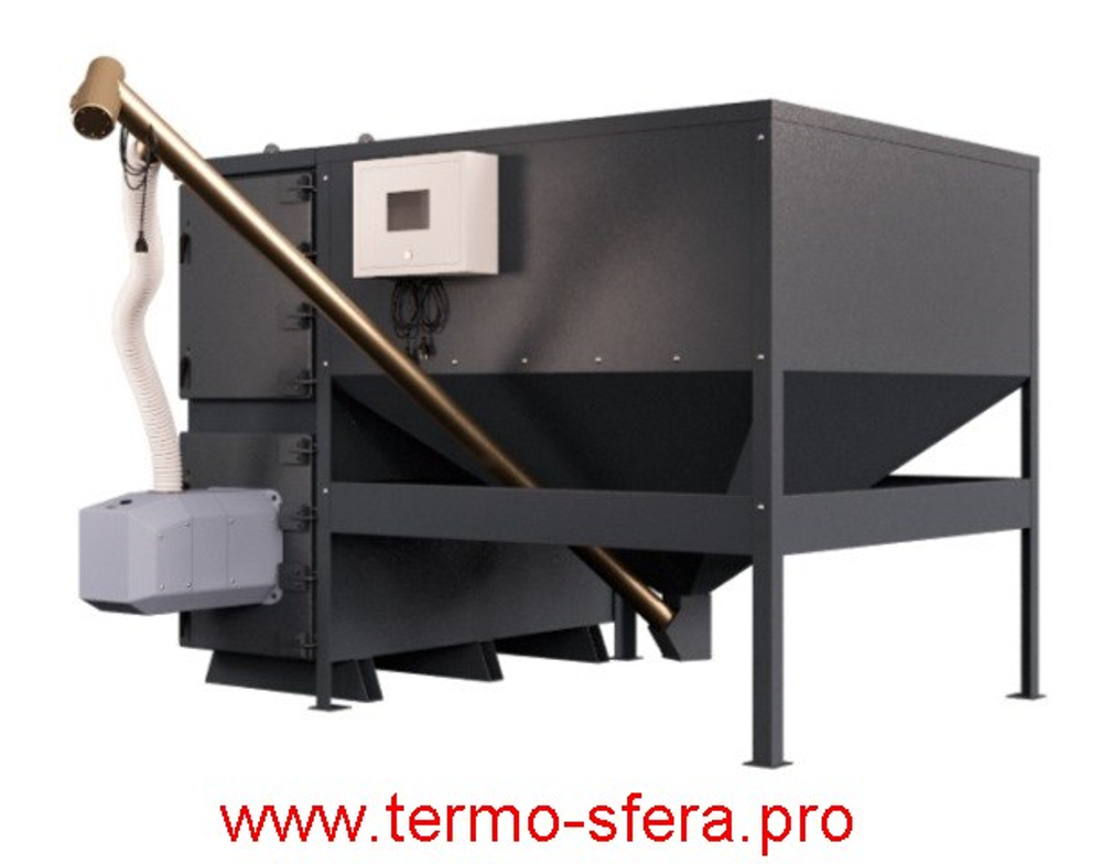 Котел пеллетный ТЕПЛОВЪ "Автономъ" ТF-350
