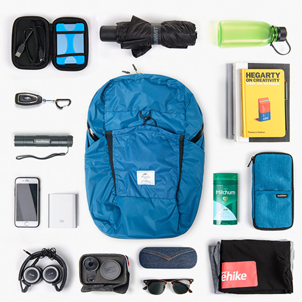Рюкзак Naturehike NH17A017-B 22 л компактный ультралегкий, артикул NH17A017-B, цвет Серый