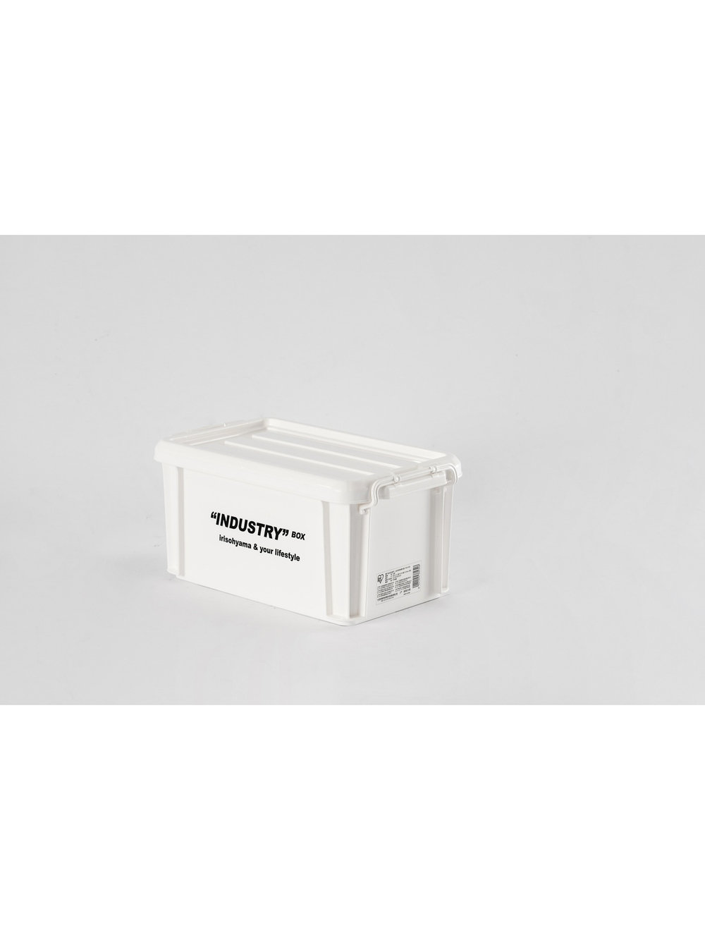 Контейнер IRIS для хранения, с крышкой, 20,5х34,5х16,5 см. белый