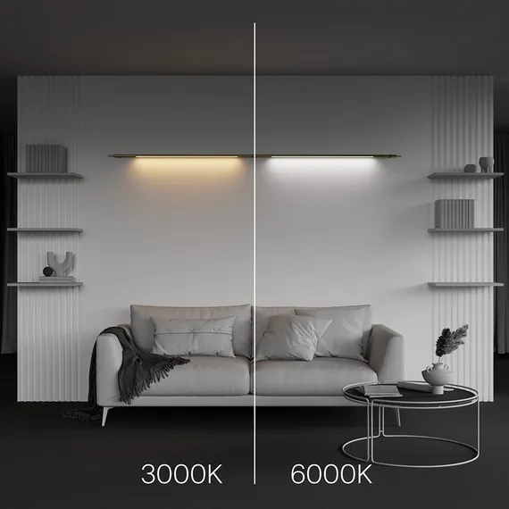 Светильник Базис / Basis для системы освещения Axity 3000/6000К 24Вт 120° Technical c100cl-l1000-24w3-6k-bs