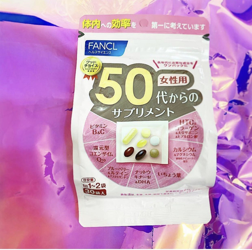 FANCL Комплекс витаминов для женщин после 50 лет.