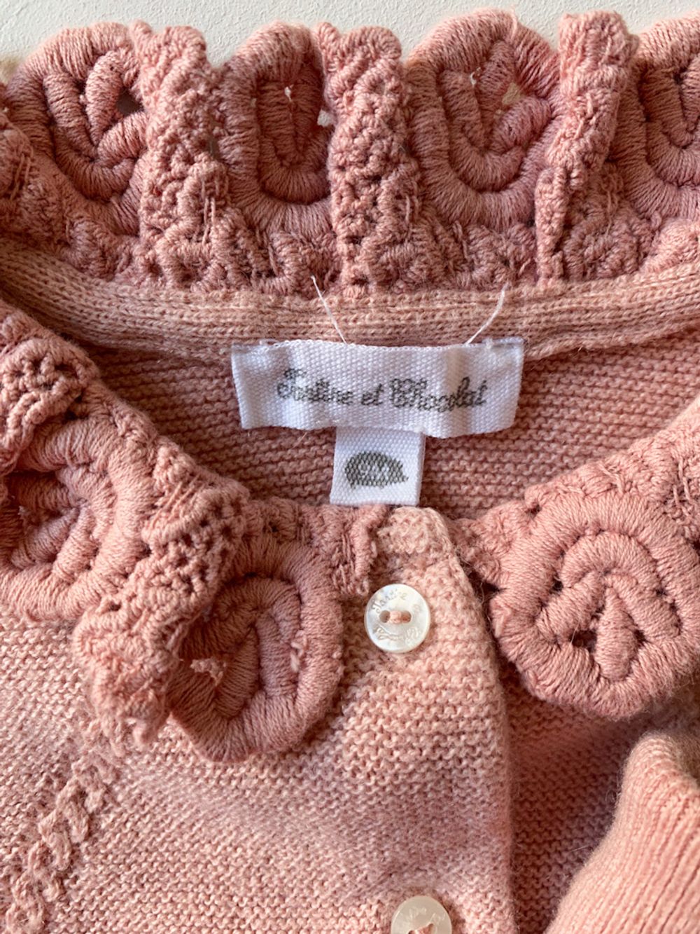 Хлопковый костюм Tartine et Chocolat, 74