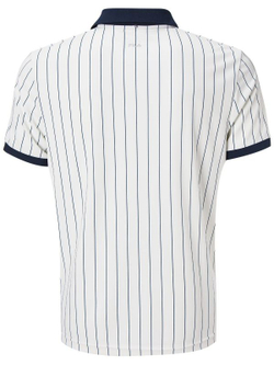 Meskie polo tenisowe Fila Polo Stripes M - white/stripes