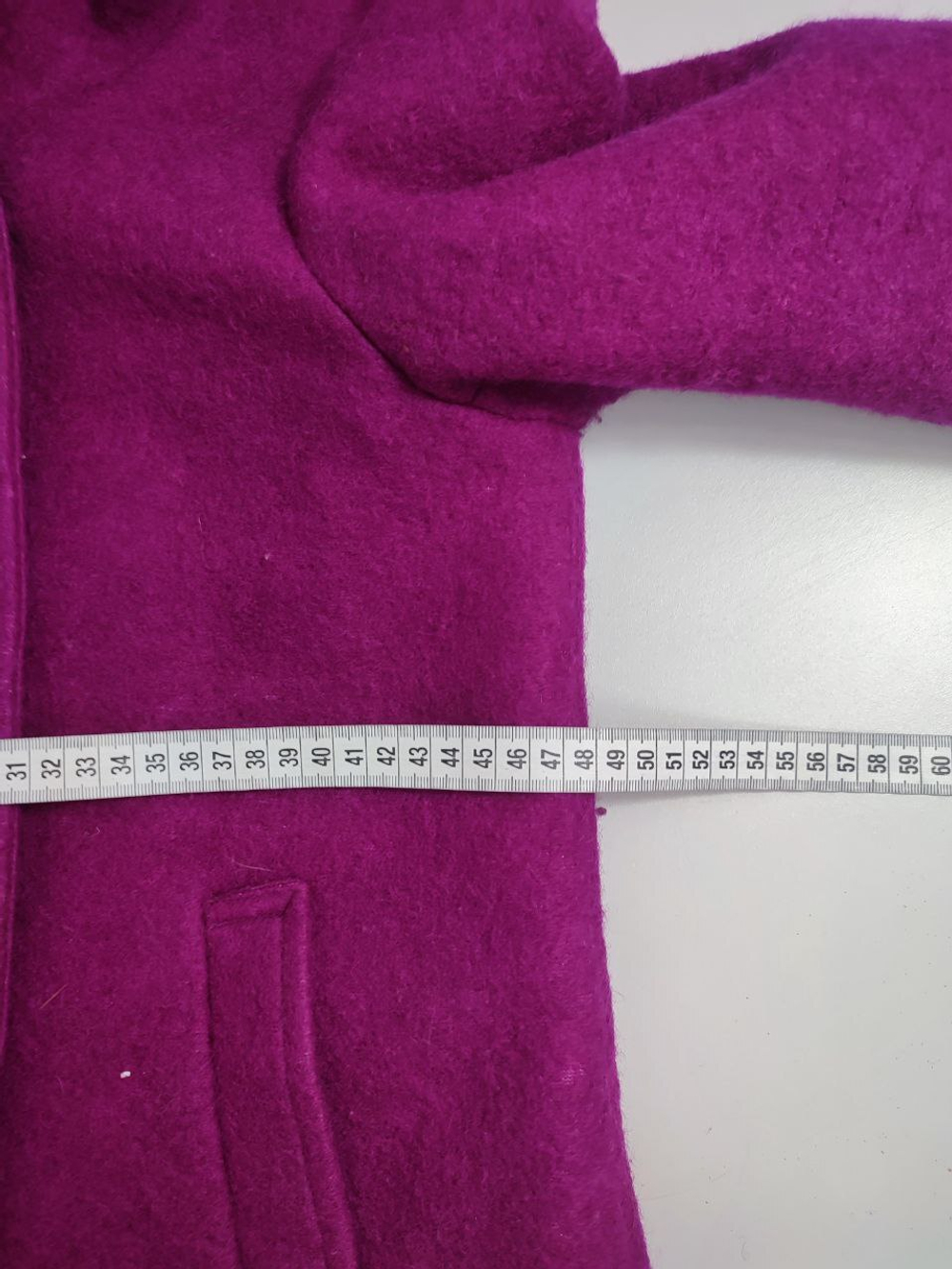 Пальто Kiabi цвета фуксии 44 размер