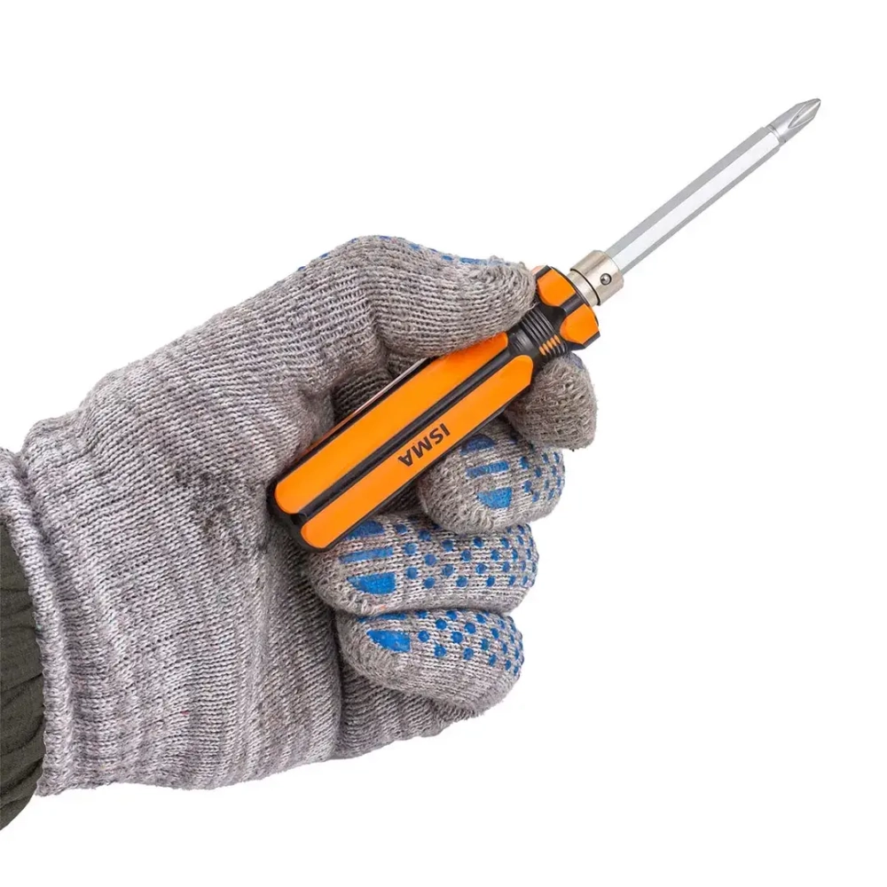 Отвертка переставная 2в1 ISMA ISMA-64952