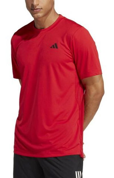 Мужская теннисная футболка Adidas Club Tennis Tee - better scarlet