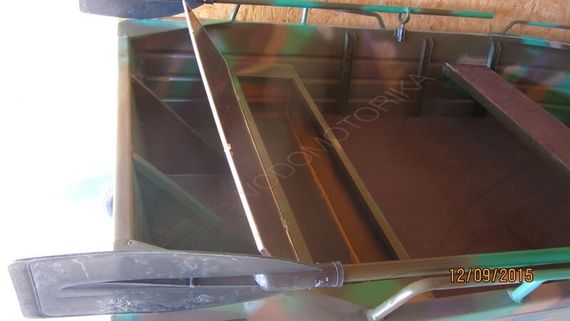 Алюминиевая моторно-гребная лодка Охотник 320