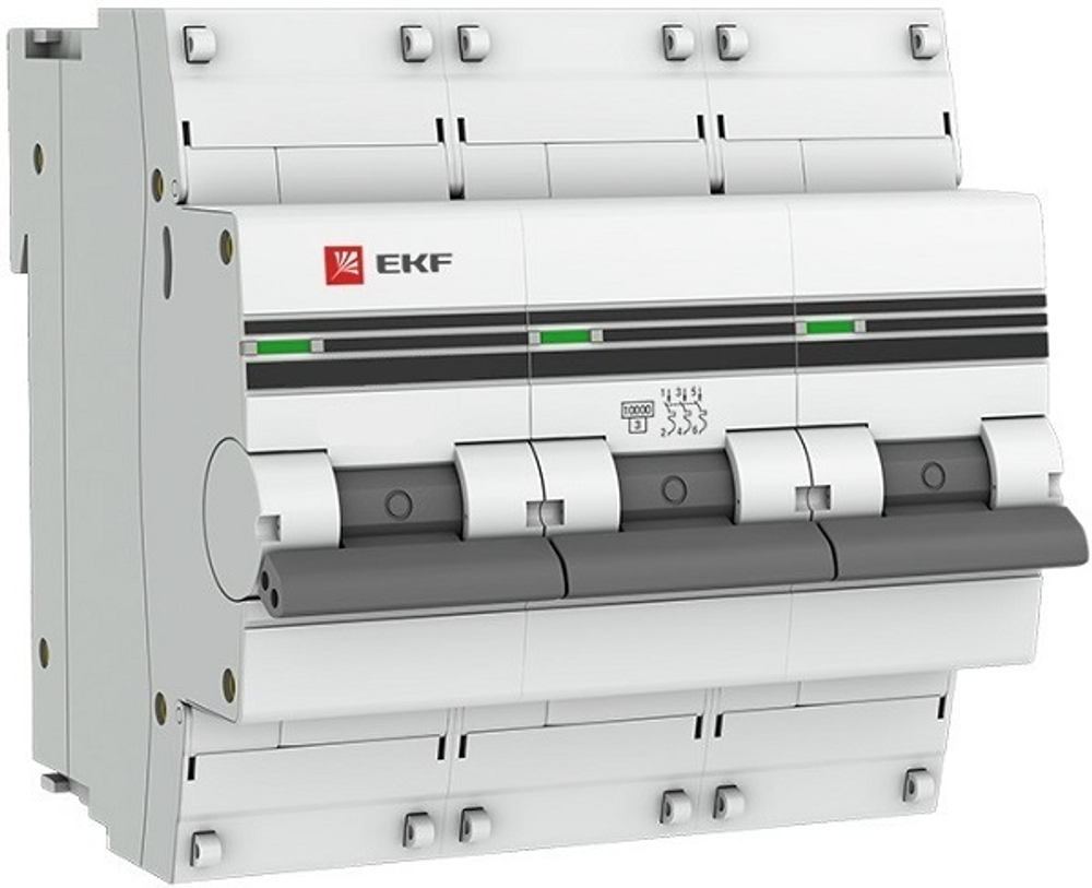 Автоматический выключатель  EKF mcb47100-3-80C-pro