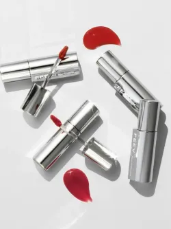 FEEV Тинт с зеркальным блеском Hyper-fit Glam Drop Peach Morning